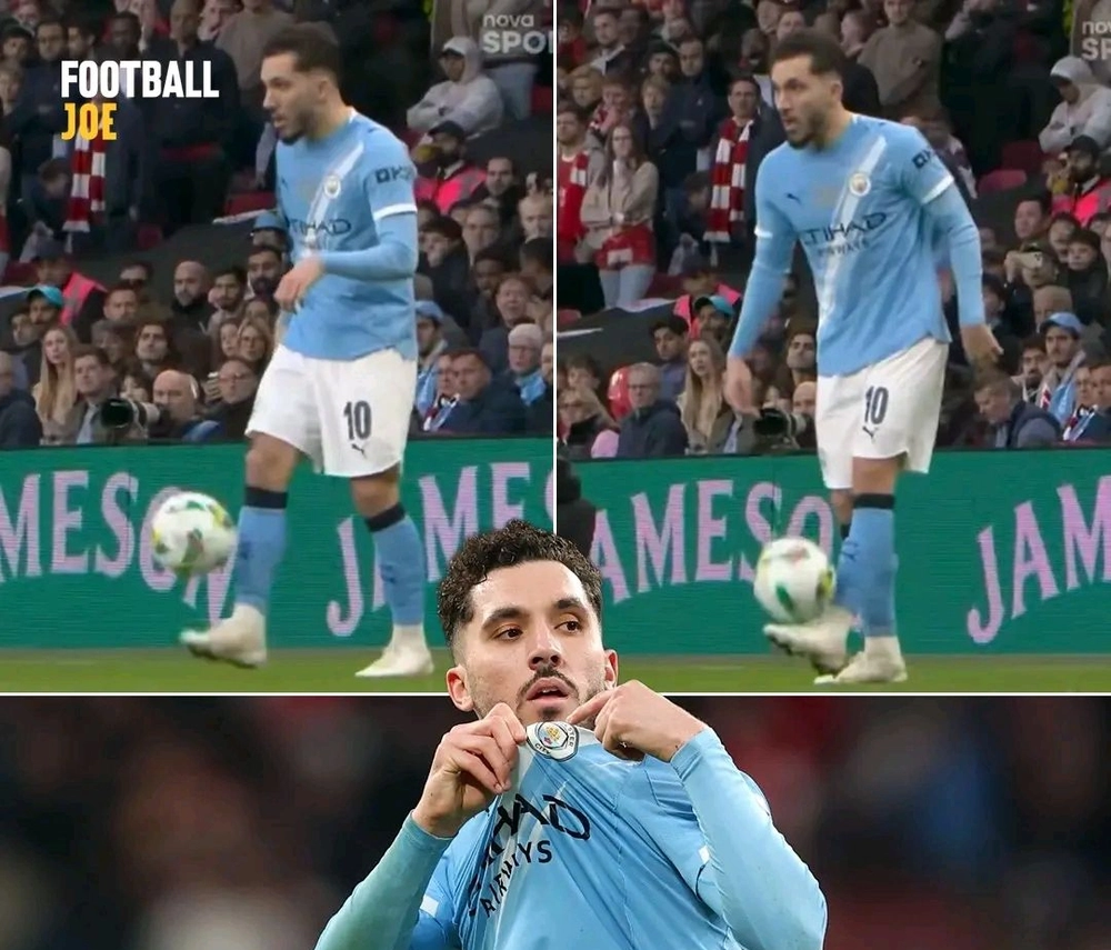 Sao Man City tâng bóng biểu diễn khiến Guardiola lắc đầu ngao ngán, cầu thủ Arsenal nổi giận - Ảnh 1.