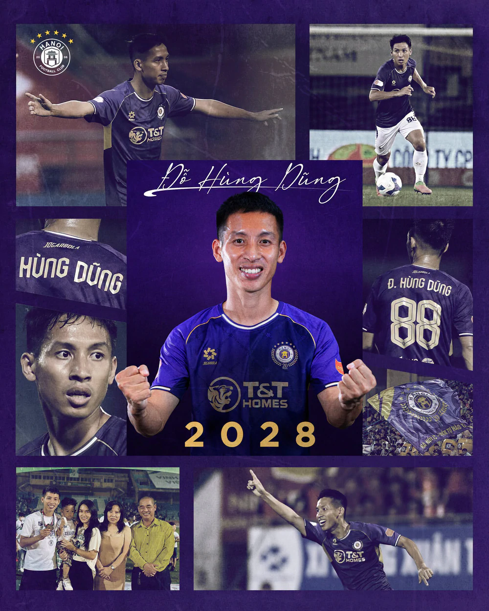 Hùng Dũng gia hạn hợp đồng với CLB Hà Nội đến năm 2028 - Ảnh 1. Hùng Dũng gia hạn hợp đồng với CLB Hà Nội đến năm 2028 - Ảnh 1.