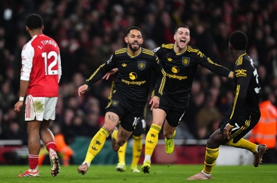 Manchester United star could face a playing ban following incident in victory over Arsenal