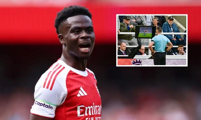 Bukayo Saka: 'VAR luôn chống lại Arsenal'