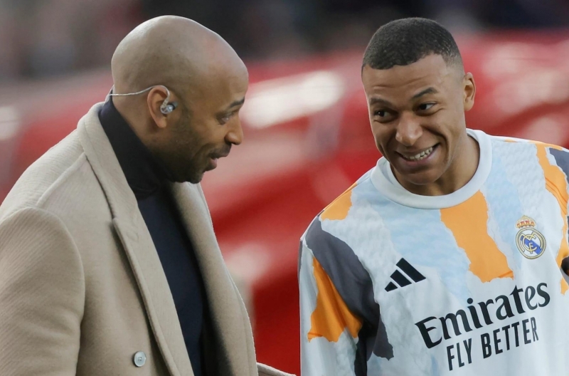 Mbappe officially surpasses the legendary Thierry Henry