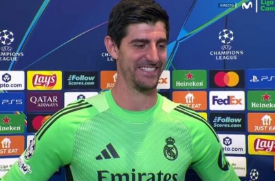 Courtois: 'In the round of 16, I don't want to face ...'