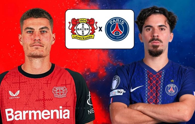 Live PSG vs Bayer Leverkusen, 2:00 AM today 22/10