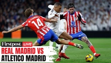 Live stream link for Atletico vs Real Madrid football match at 22:30 today, 21/9, La Liga Round 7