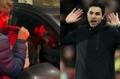 Arteta strongly responds to the controversy over refusing to sign autographs