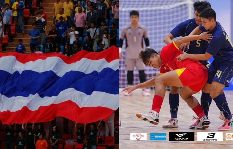 Thai fans collectively react after defeating Vietnam 2-1 at the Southeast Asian tournament.