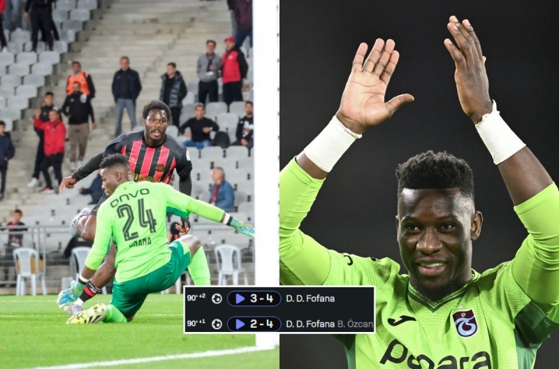 Andre Onana nearly paid the price for conceding a quick double from a former Chelsea player within one minute.