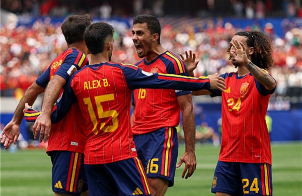 Spain's greatest weapon is their steel defense.
