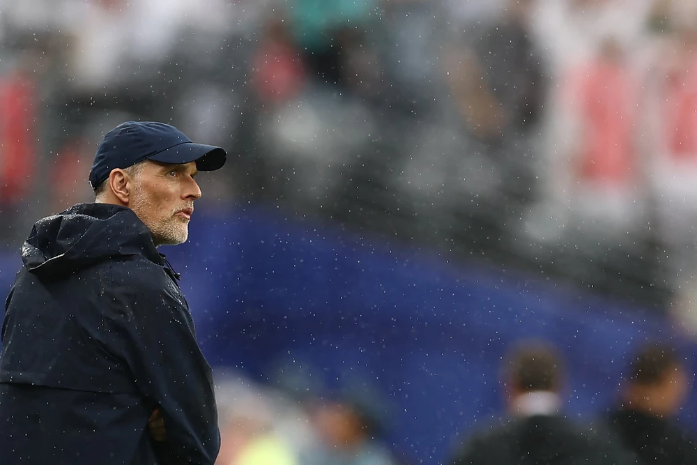 HLV Thomas Tuchel. Ảnh: AFP/TTXVN