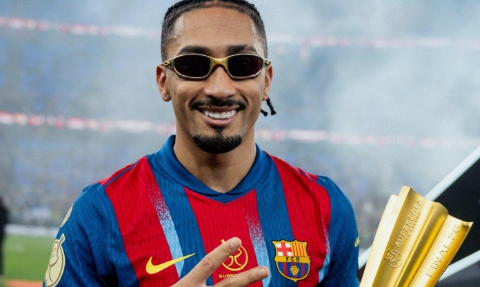 Raphinha rực sáng tại El Clasico, Barca bảo vệ ngôi vương Siêu cúp