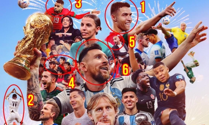 Ronaldo tiếp tục bị FIFA 'cà khịa' ở poster mới