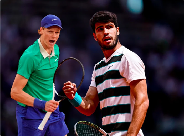 Sinner sẽ sớm giành lại ngôi vị số 1 thế giới từ tay Carlos Alcaraz?