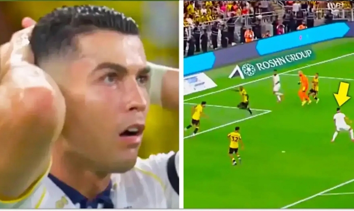 Ronaldo bỏ lỡ cơ hội không tưởng