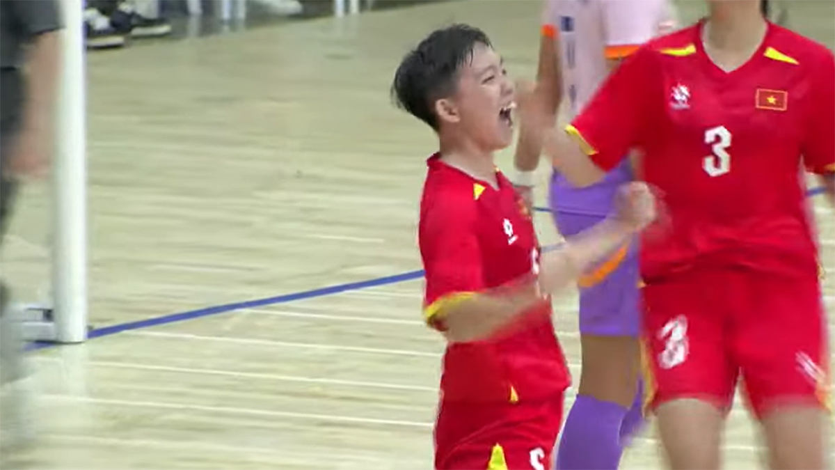 Việt Nam lọt vào chung kết futsal nữ SEA Games 2025 sau khi thắng tối thiểu Philippines