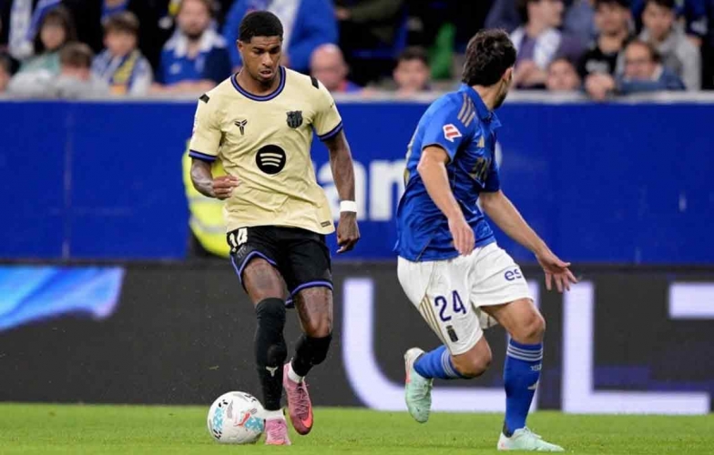 Rashford shines again at Barca