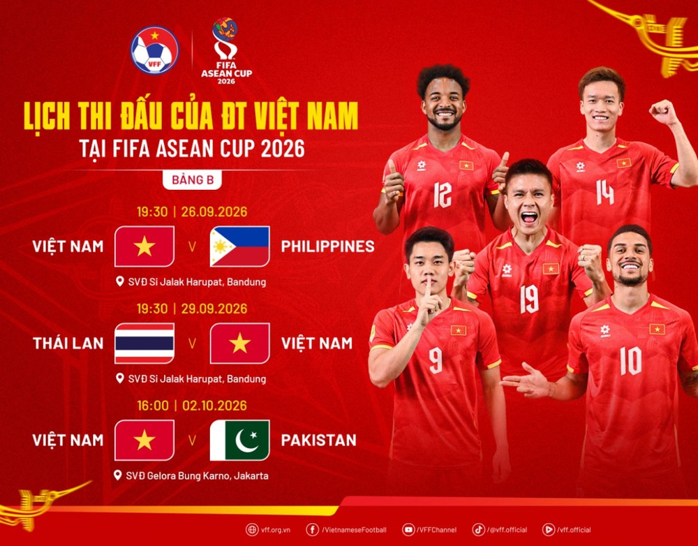 Khán giả Việt Nam vẫn chưa biết xem trực tiếp FIFA ASEAN Cup 2026 ở đâu? - Ảnh 2. FIFA ASEAN Cup 2026