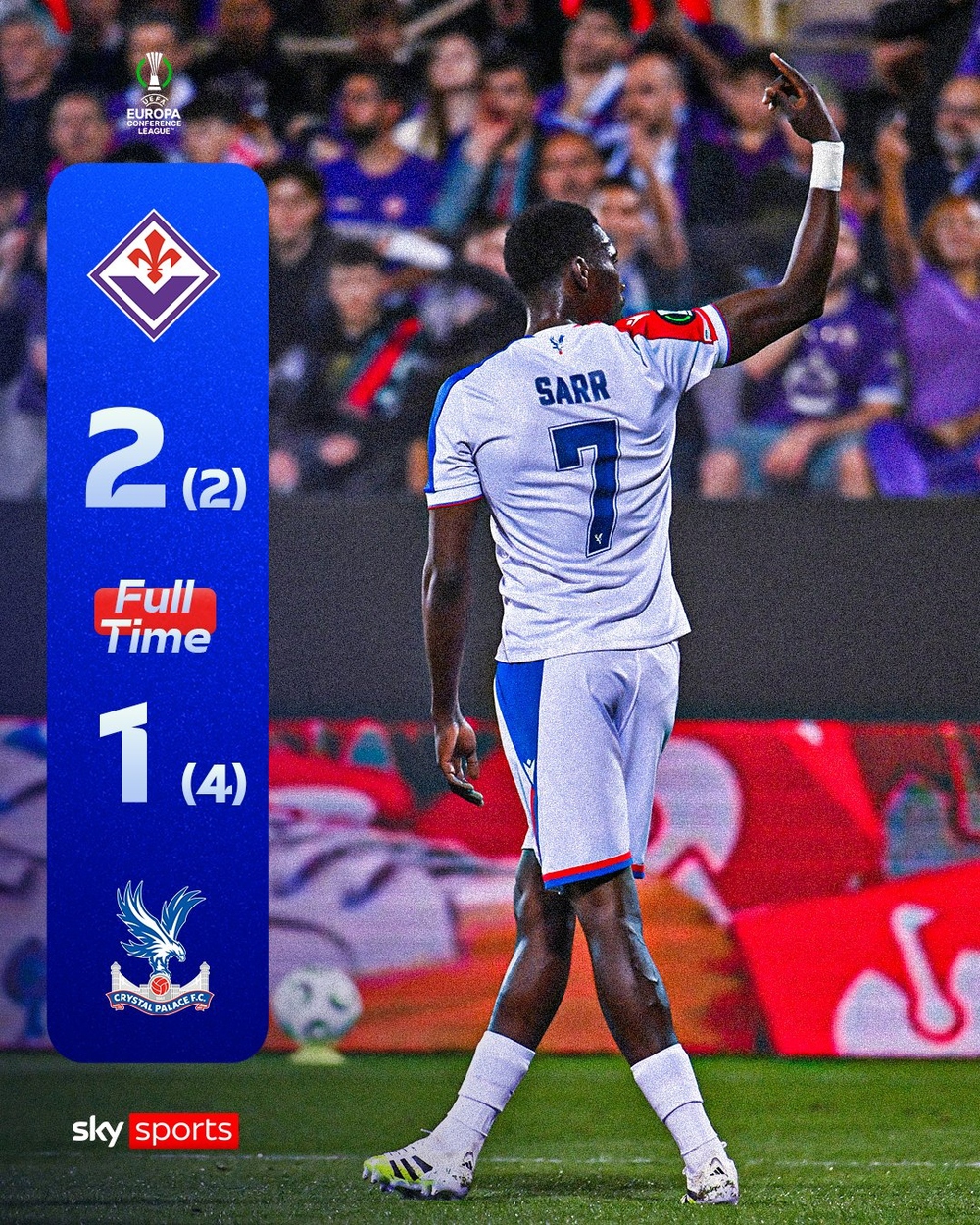 Cúp C3: Crystal Palace làm nên lịch sử khi vào bán kết - Ảnh 1.