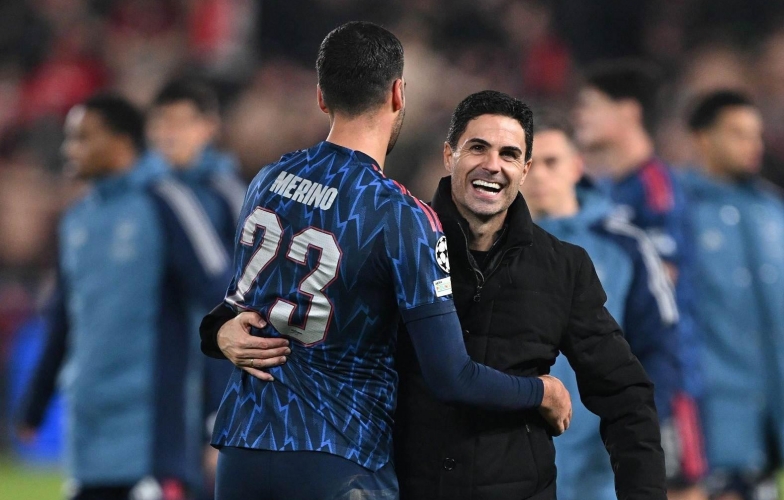 Arteta praises Merino highly as Arsenal runs out of strikers