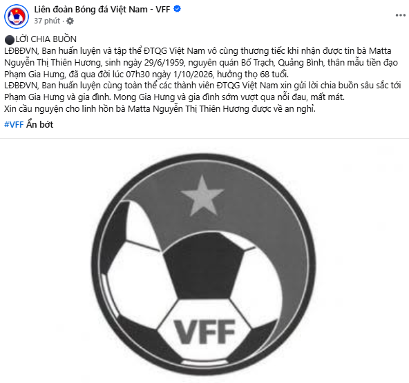 Tiền đạo Gia Hưng kịp trở về bên mẹ trước khi bà qua đời - Ảnh 2. Tiền đạo Gia Hưng kịp trở về bên mẹ trước khi bà qua đời - Ảnh 2.