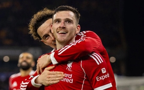 Liverpool successfully settles the debt at Molineaux, advancing to the FA Cup quarter-finals