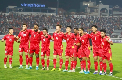 Vietnamese national team stars bring good news to coach Kim Sang Sik