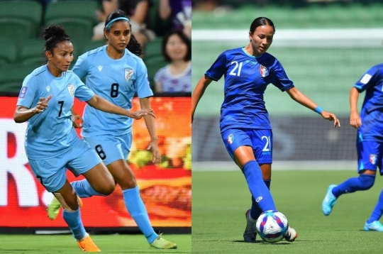 Live coverage of the women's football match between India and Taiwan, at 16:00 today, March 10.