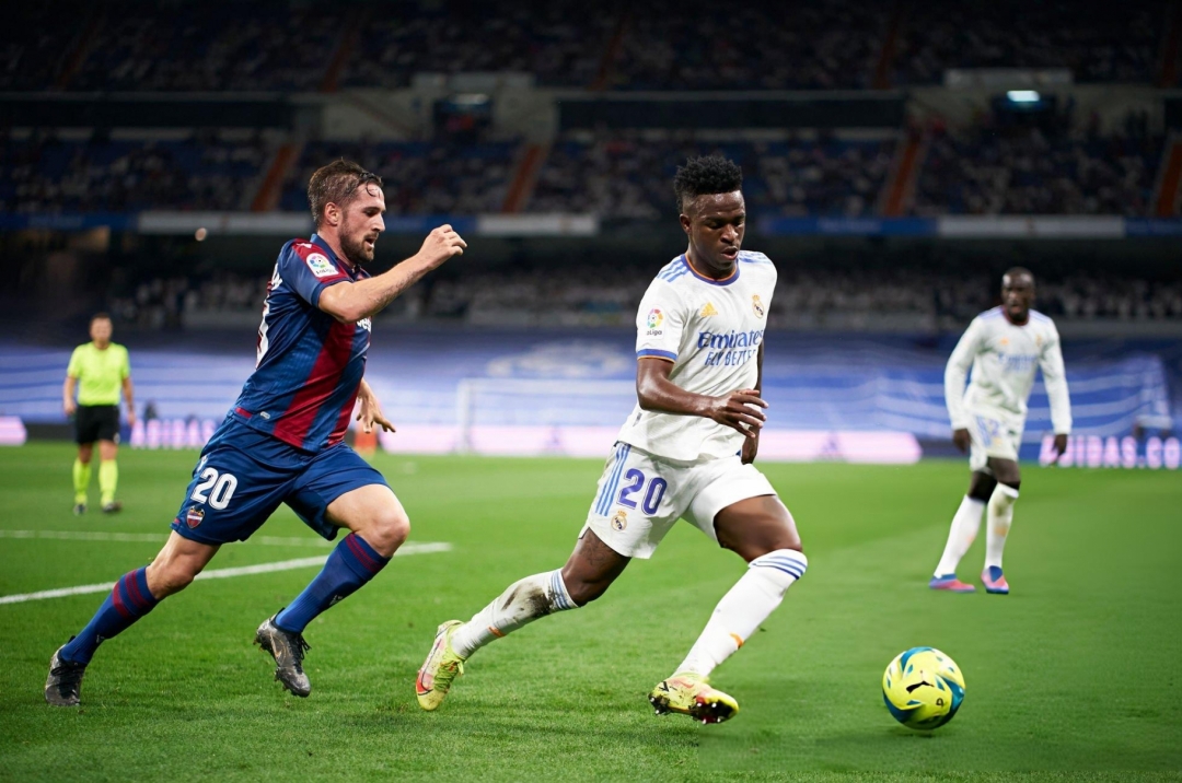 Live: Levante vs Real Madrid at 2:30 AM on September 24