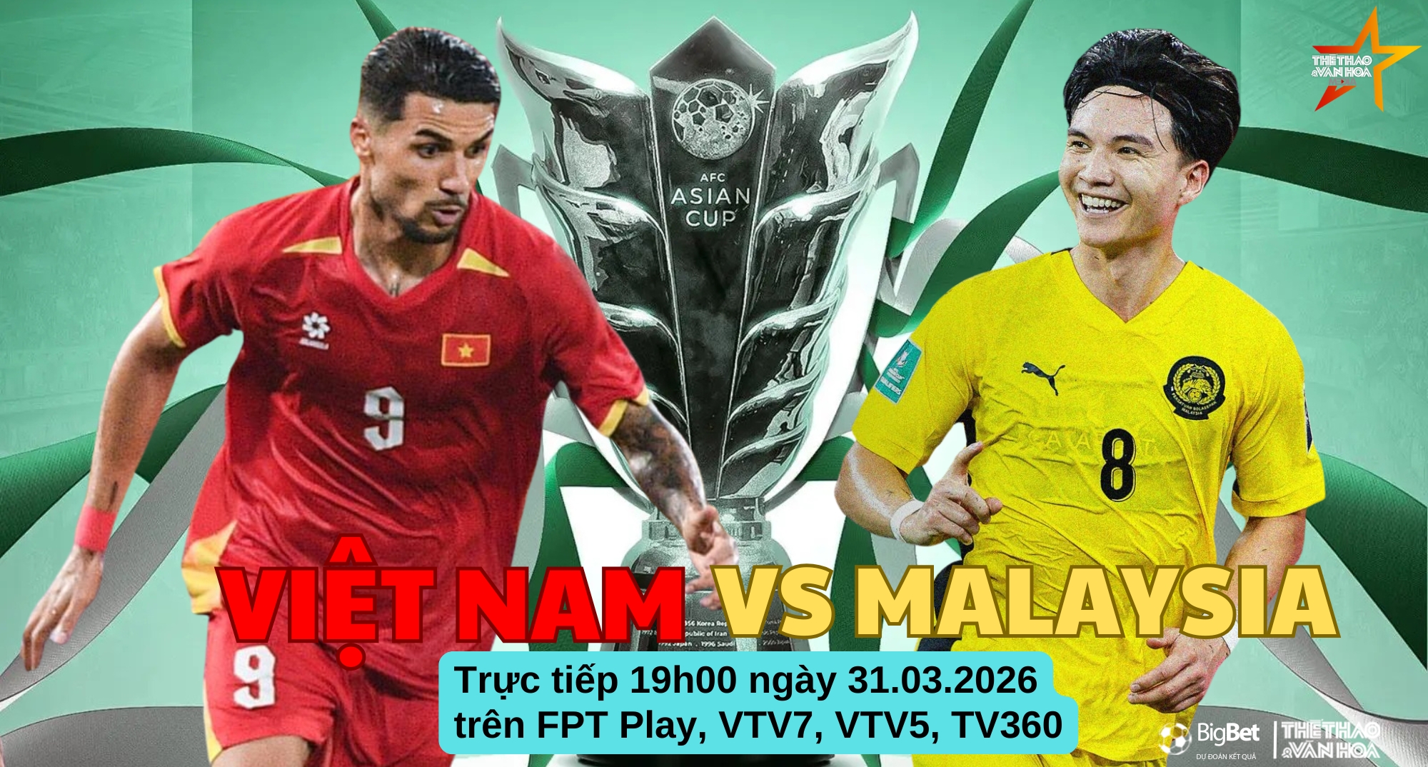Nhận định, soi tỷ lệ Việt Nam vs Malaysia 19h00 hôm nay 31/3, Vòng loại Asian Cup 2027 - Ảnh 2. Nhận định, soi tỷ lệ Việt Nam vs Malaysia 19h00 hôm nay 31/3, Vòng loại Asian Cup 2027 - Ảnh 2.