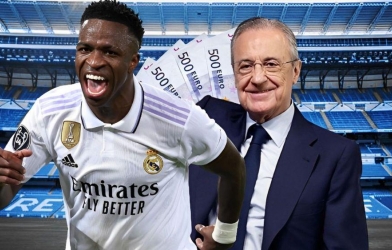 Vinicius's 'rough' attitude towards Real's president