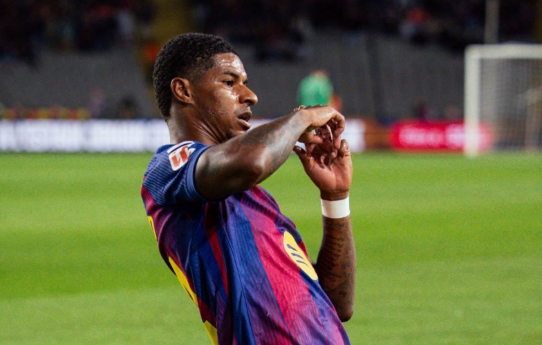 After defeating Elche, Flick praised Rashford&#39;s &#39;rare&#39; level of skill.