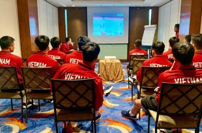 Vietnam National Team accomplishes the essential task before facing Thailand