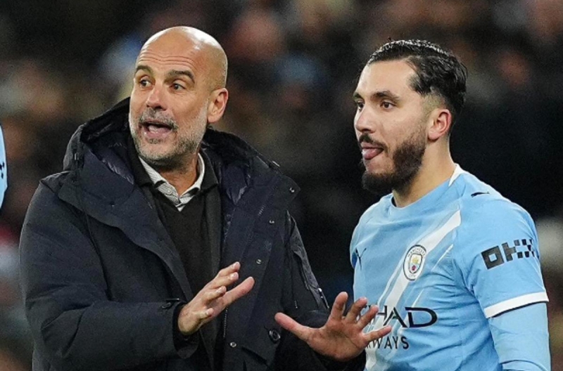Pep admits he wanted to kiss Rayan Cherki after the win against Nottingham