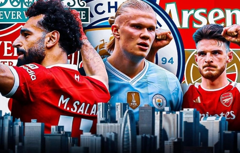 Comparison of the next 5 Premier League matches for Arsenal, Man City, and Liverpool