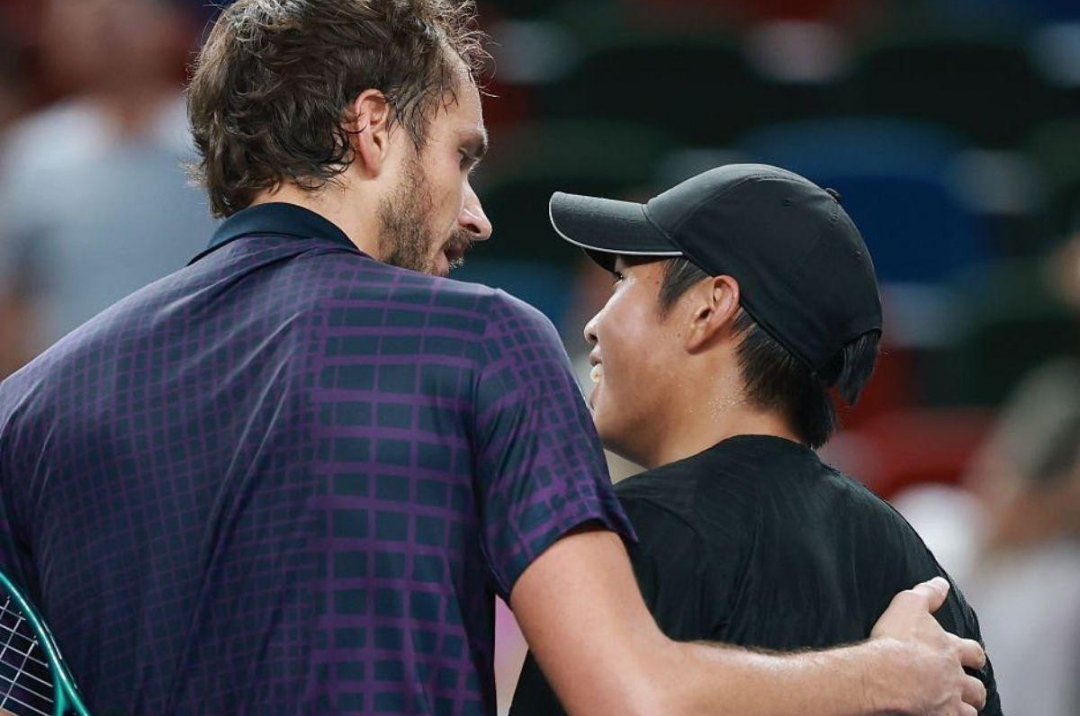 Medvedev praises and compares the Vietnamese-American player to Sinner and Alcaraz