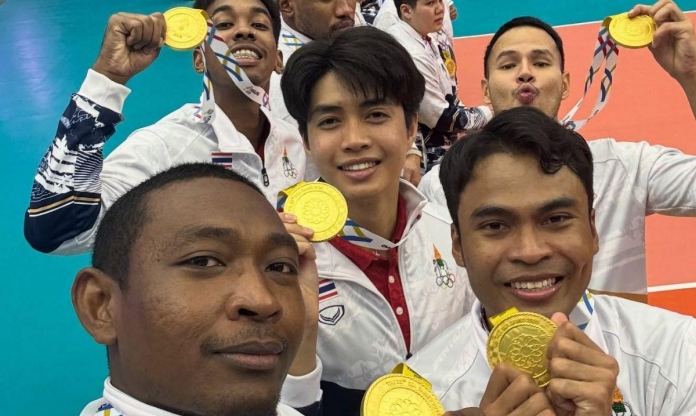 'King Kong' bóng chuyền Thái Lan bị cắt xén tiền thưởng HCV SEA Games 33