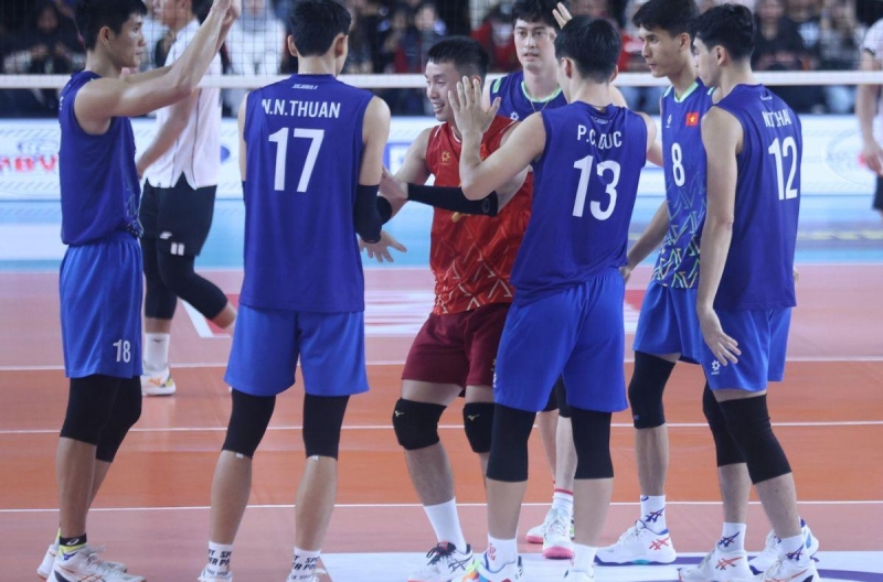 Live volleyball match Vietnam vs Laos, 3:00 PM today, December 13