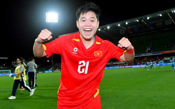Van Su remains humble despite scoring the opening goals for the Vietnamese women's team.