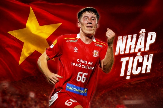 Vietnamese overseas striker, 1.9m tall, delivers great news: he could wear the Vietnam jersey as early as 2026