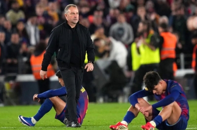 Hansi Flick acknowledges the risk with a key Barcelona player in the Copa del Rey