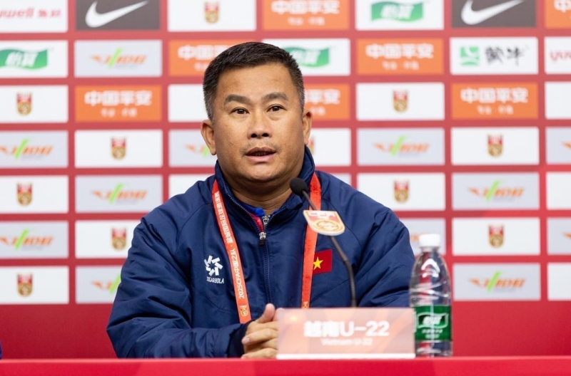 The acting head coach of Vietnam U22 receives great news from AFC
