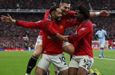 Explosive offense, MU thrashes Man City at Old Trafford