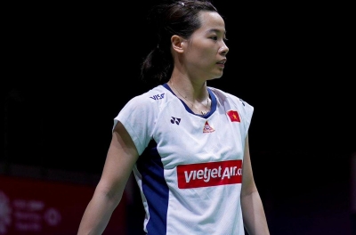 Vietnam's badminton team 'blanked' before the quarter-finals of Ciputra Hanoi 2026