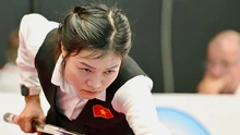 &#39;Hot girl bi-a&#39; Liên Quỳnh shines as she reaches the semifinals of the Women&#39;s World 3-Cushion Carom Championship