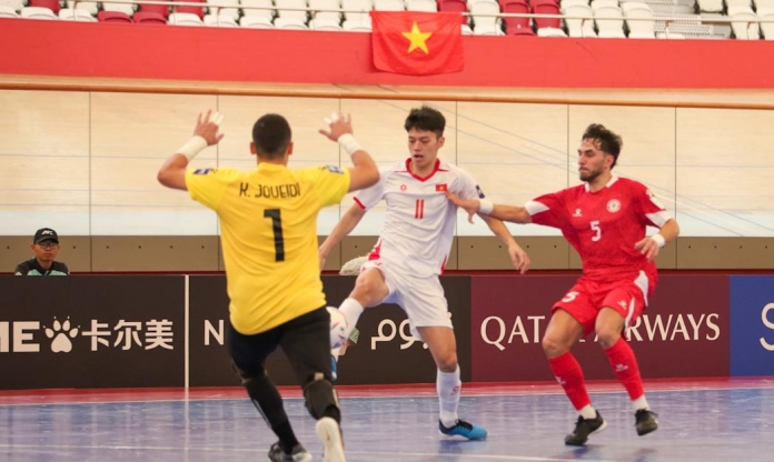 BXH Futsal châu Á 2026 hôm nay 31/1