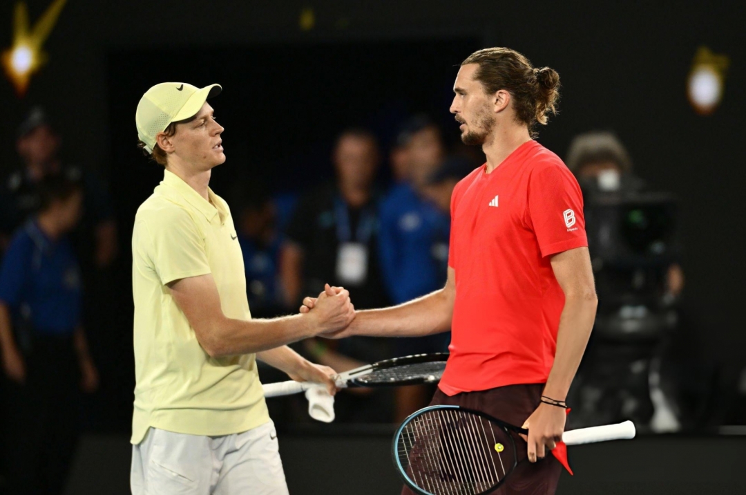 Crushing Zverev 6-0 6-1, Sinner advances straight to the Paris Masters final