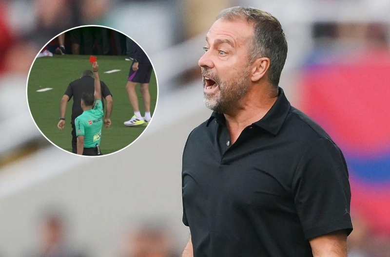 Hansi Flick furious after missing the El Clasico match