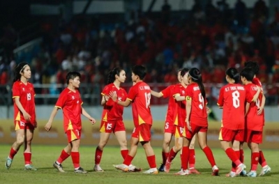 Vietnamese women's team leads Asia in a special statistic