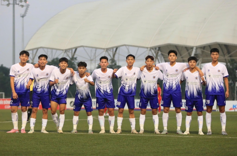 The youth team has reached the milestone of 500 goals in Vietnam's domestic league