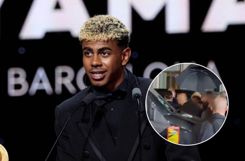 Lamine Yamal was loudly booed after the 2025 Ballon d&#39;Or ceremony.