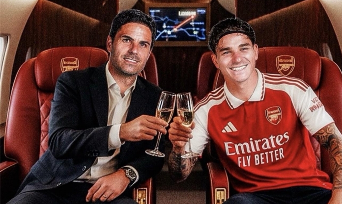 Arsenal sẵn sàng phá két hơn 100 triệu Euro vì số 9 trong mơ